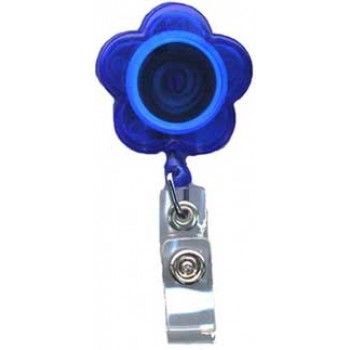 Translucent Flower Badge Reel - 10 pack